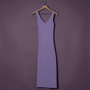 Enja Costa Purple Tank Maxi Dress